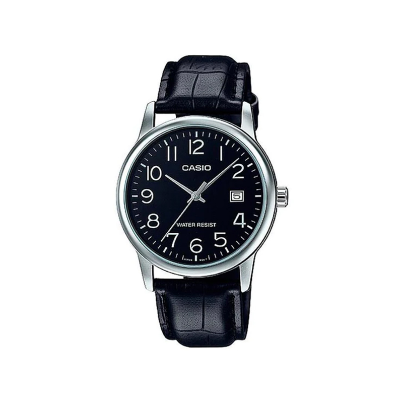 Casio MTP-V002L-1BUDF Leather Band Men’s Watch